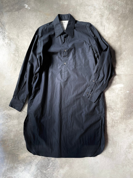【Text】PULL OVER SHIRT DRESS | BLACK