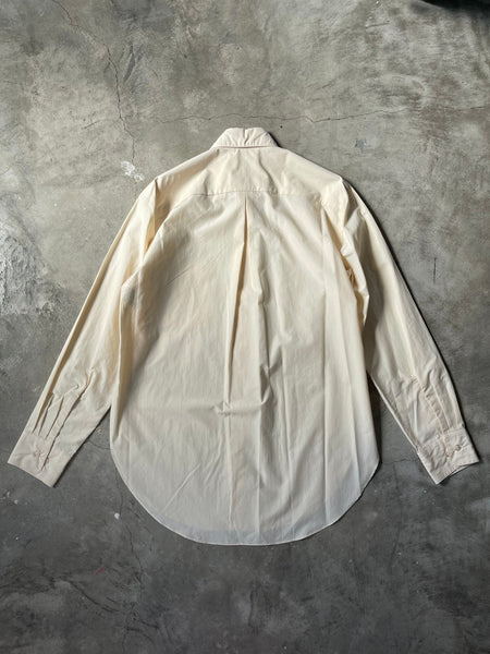 【Text】CLASSIC COLLAR DRESS SHIRT | RAW WHITE