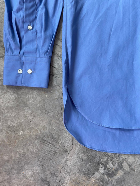 【Text】CLASSIC COLLAR DRESS SHIRT | BLUE