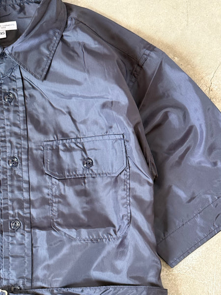 【ENGINEERED GARMENTS】SHORT SLEEVE SAFARI SHIRT-JACKET | NAVY