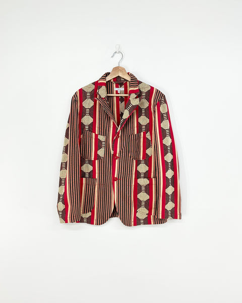ENGINEERED GARMENTS ETHNIC JACQUARD ST BEDFORD JACKET