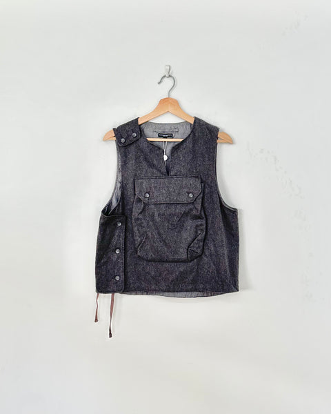 ENGINEERED GARMENTS W/C FLANNEL COVER VEST