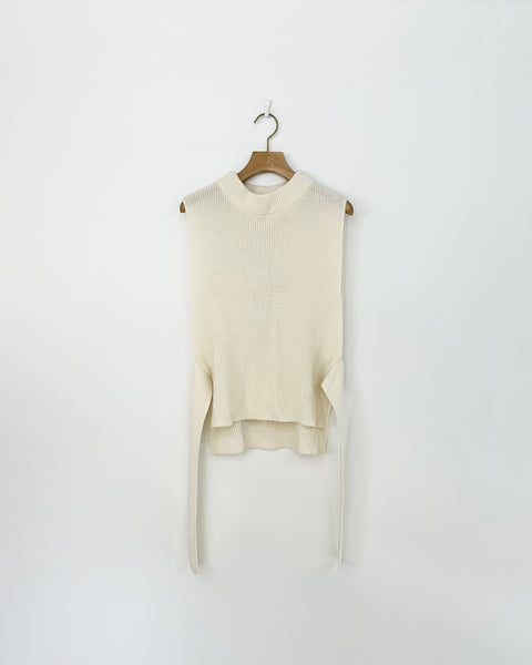 Spick&Span WAIST RIBBON VEST