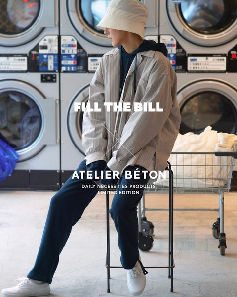 【FILL THE BILL】×ATELIER BETON | PULLED DOWN HAT | MINT