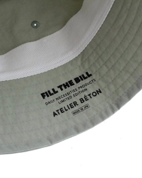 FILL THE BILL ×ATELIER BETON | PULLED DOWN HAT