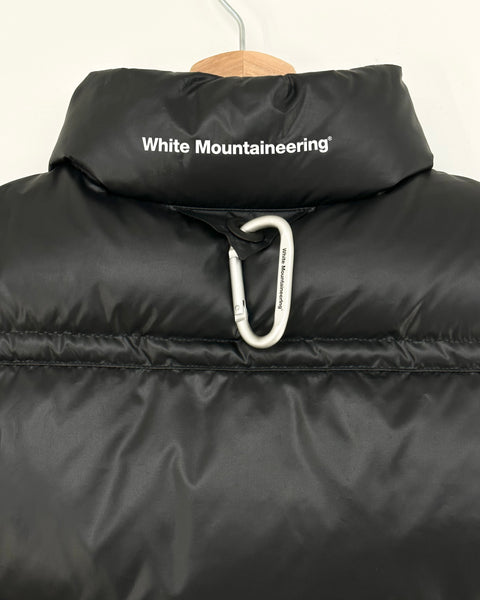 White Mountaineering MILLET GORE-TEX DOWN VEST BLACK