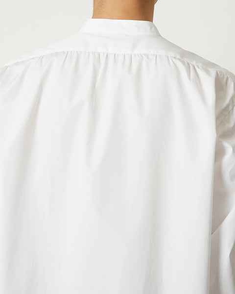 Product Twelve BACK GATHER BANDCOLLAR SHIRT