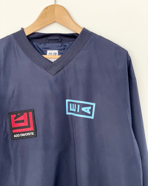 【AIE】LOGO WIND PULL OVER | NAVY