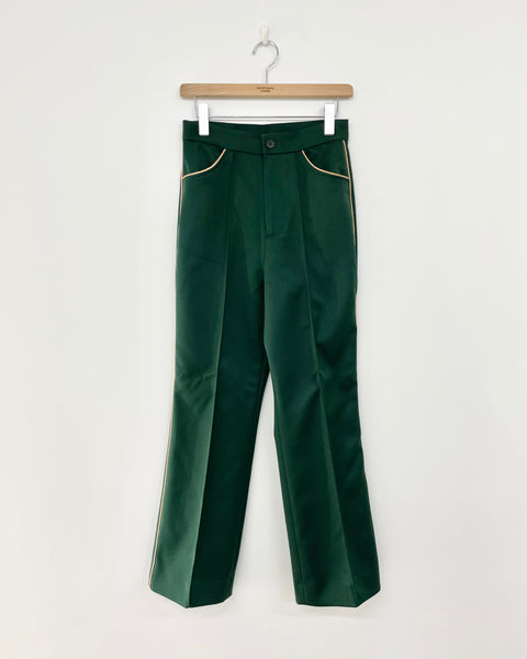 【Needles】PIPING C.S. LEISURE PANTS | GREEN