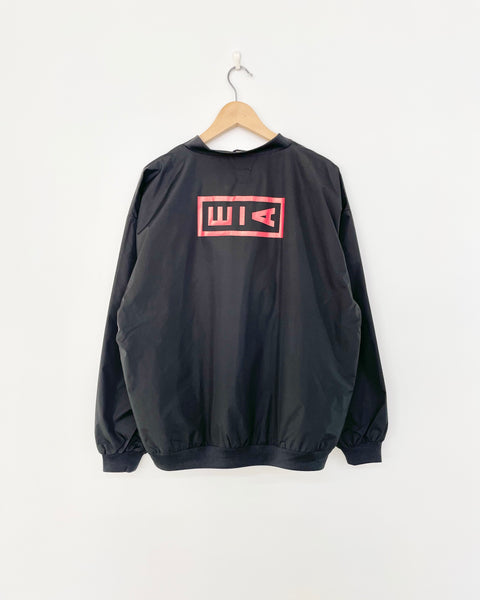 【AIE】LOGO WIND PULL OVER | BLACK