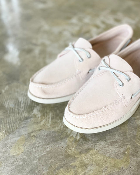 White suede sperry deals topsiders