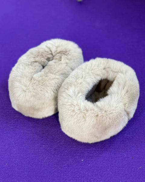 【K.TSANIKIDIS】RABBIT FUR CUFFS