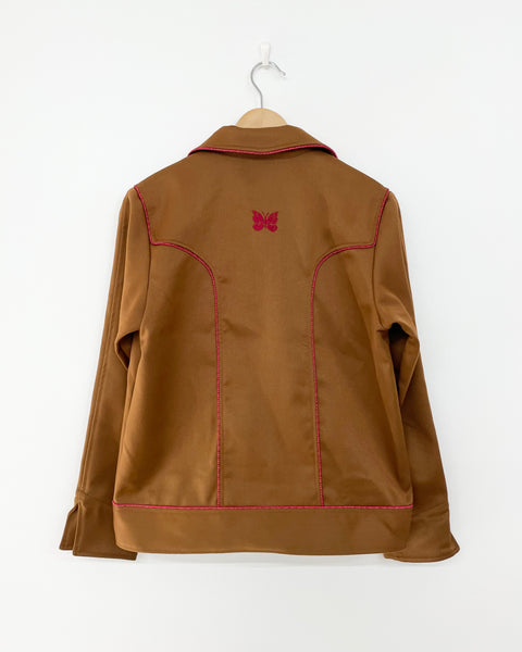 【Needles】EMBROIDERY WESTERN BLOUSON | BROWN