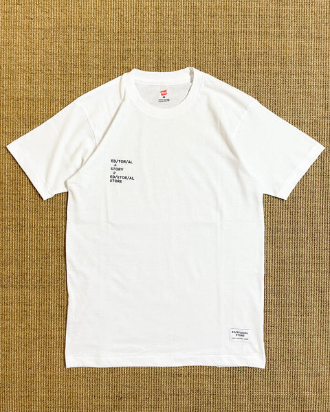 【MASH UP】PHILOSOPHY EMBROIDERY S/S TEE